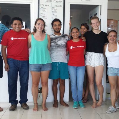 Save The Children and GVI Mexico Team